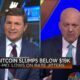 Bitcoin falls to a four-month low, slumps below $19,000