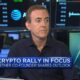 We've seen as Wall Street recovers, overall crypto recovers, says Tether co-founder